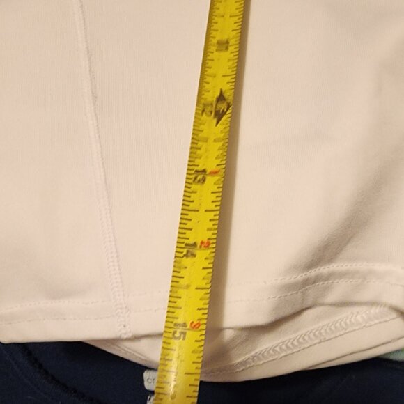 Reebok PlayDry Women’s Compression Shorts White Size L (15.75x16) - Picture 5 of 5